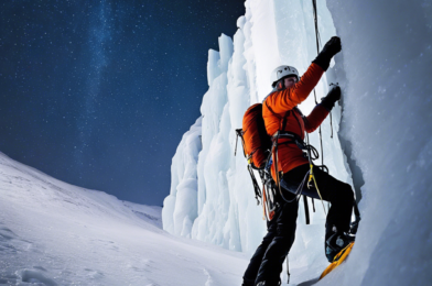 Night Ice Climbing: Techniques and safety for climbing in the dark.