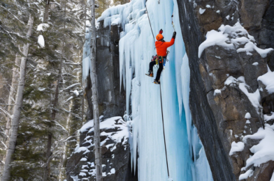 Ice Climbing Psychology: Mental strategies for overcoming fear and building confidence.